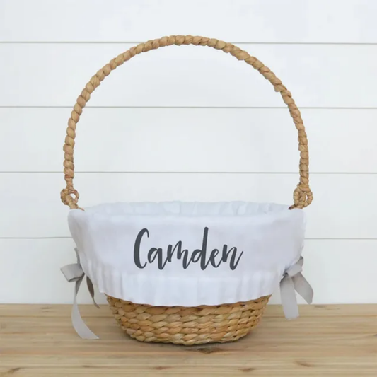 Linen Easter Basket liner